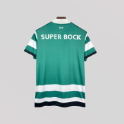 Sporting 2018/19 Home Retro Football Kit - Image 4