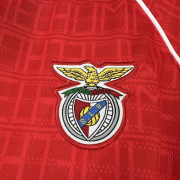 Benfica 1990/91 Home Retro Football Kit - Image 4