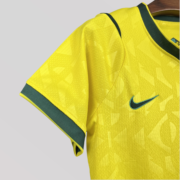 Brazil World Cup Yellow Home Kids Size Kit - Image 4