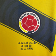Colombia 2014 Home Retro Football Kit - Image 5
