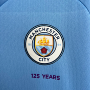 Manchester City 2019/20 Home Retro Football Kit - Image 5