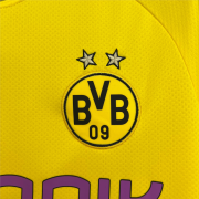 Dortmund 2019/20 Home Retro Football Kit - Image 5