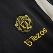 2025/2026 Manchester United Black And White Jacket Windbreaker - Image 4