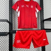 2026 Switzerland Home World Cup Kids Size Kit - Image 5