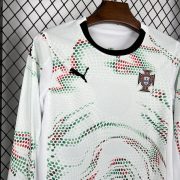 2025 Long Sleeve Portugal Away Kids Size Kit - Image 4
