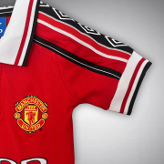98/99 Manchester United Home Kids Size Kit - Image 5