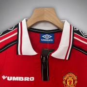 98/99 Manchester United Home Kids Size Kit - Image 7