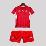 2026 Switzerland Home World Cup Kids Size Kit