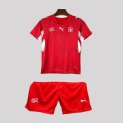 2026 Switzerland Home World Cup Kids Size Kit