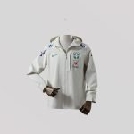 2026 Brazil Windbreaker Beige Jacket