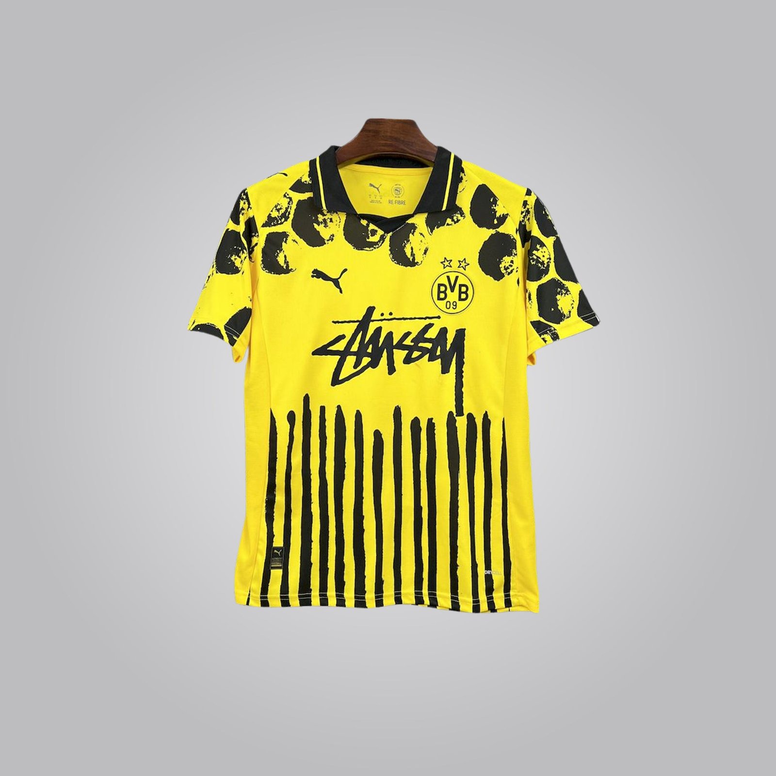 Borussia-Dortmund-25-26-Concept-X-STUSSY-Premium-Kit-FutKulture-41939635667244 Borussia Dortmund 25/26 Concept X STUSSY Kit - Image 1