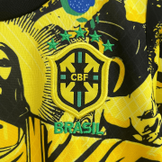 Brazil "Jesus" Kids Size Yellow Kit - Image 4