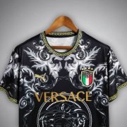Italy "Versace" Premium Black Kit - Image 2