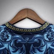 Italy "Versace" Premium Dark Blue Kit - Image 6