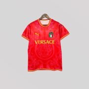Italy "Versace" Premium Red Kit