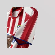 Atlético Madrid 2003/04 Home Retro Football Kit - Image 3