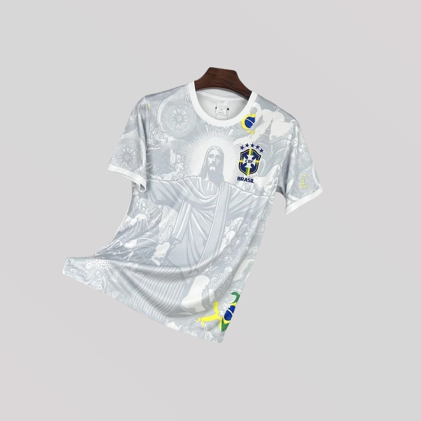 christ Brazil "Christ the Redeemer" White Premium Kit - Image 1