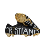 Vapor 12 Elite FG CR7 Black/Gold