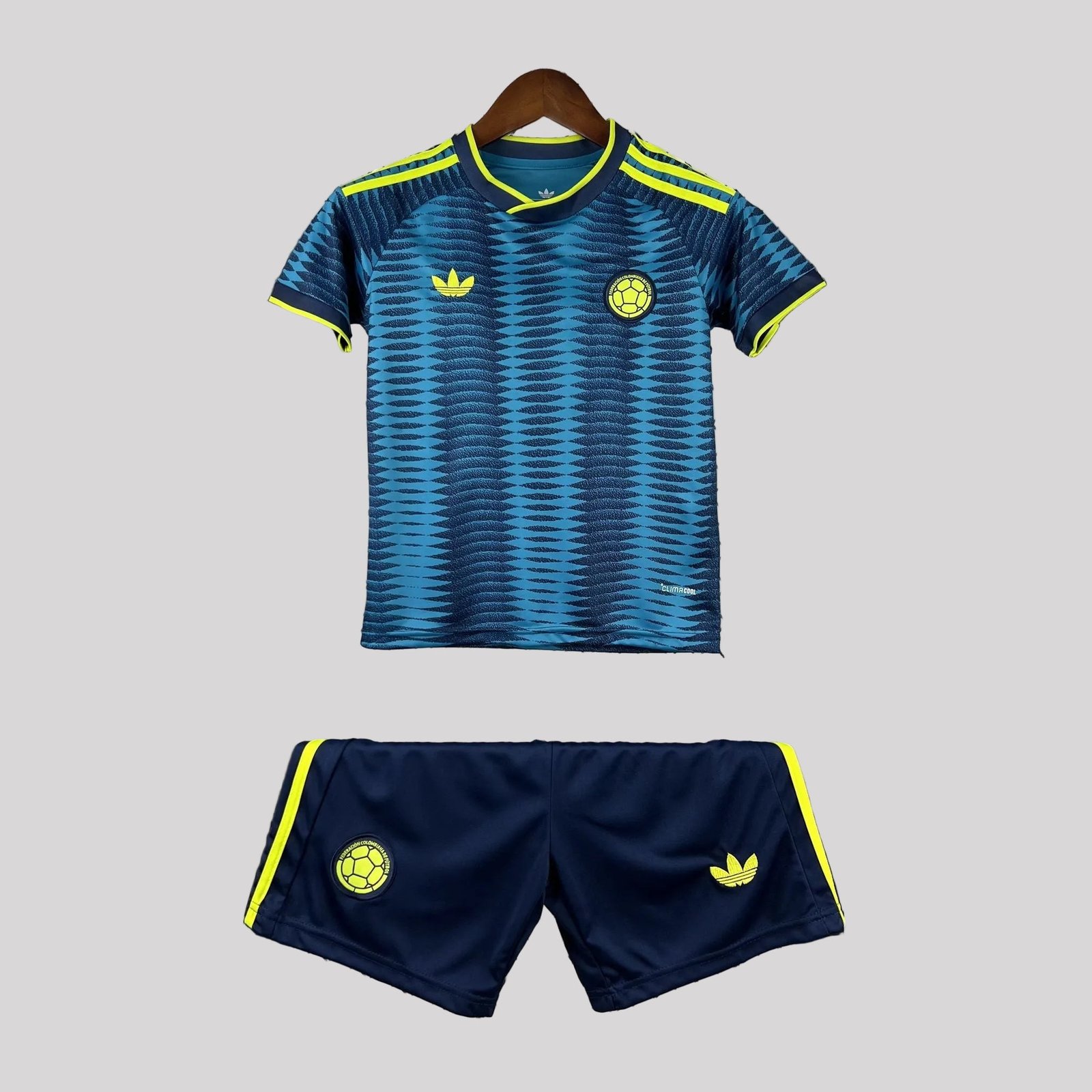 df211757 2026 Colombia Away World Cup Kids Size Kit - Image 1