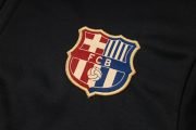 FC Barcelona Black Premium Tracksuit - Image 2