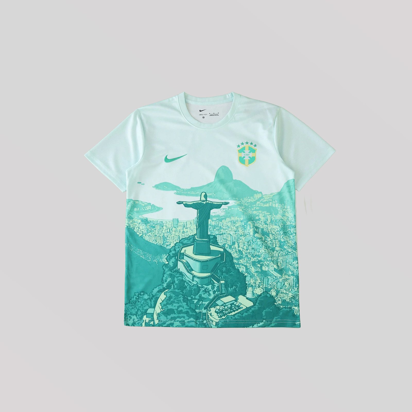 green Brazil "Cristo Redentor" Green Premium Kit - Image 1