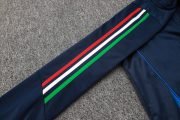 Italy Turquoise and Dark Blue Premium Tracksuit - Image 8