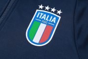 Italy Turquoise and Dark Blue Premium Tracksuit - Image 2