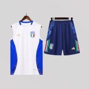 Italy White Blue Training Kit