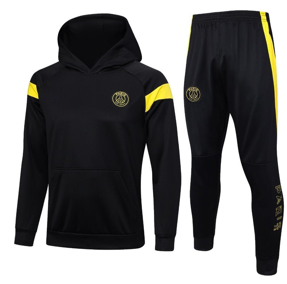 psgairjod PSG Black and Yellow Premium Tracksuit - Image 1