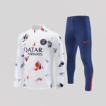 PSG "Parisian Frost" White Premium Tracksuit