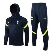 Tottenham Dark Blue Premium Tracksuit - Image 2